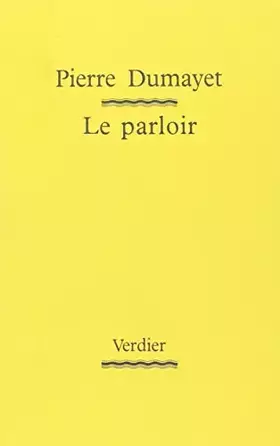 Couverture du produit · Le parloir