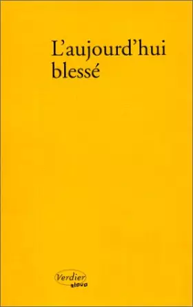 Couverture du produit · L'Aujourd'hui blessé