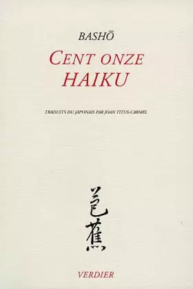 Couverture du produit · Cent onze haiku