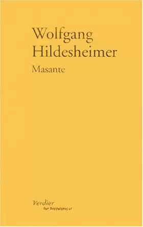 Couverture du produit · Masante