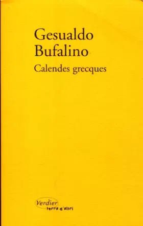 Couverture du produit · Calendes grecques