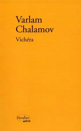 Couverture du produit · Vichéra
