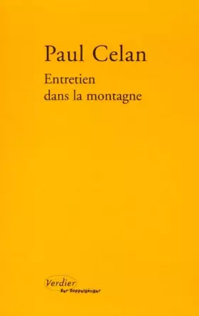 Couverture du produit · Entretien dans la montagne