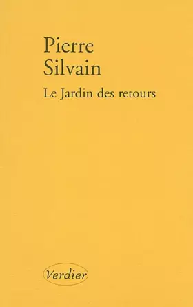 Couverture du produit · Le jardin des retours