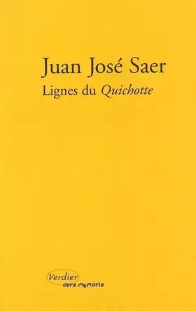 Couverture du produit · Lignes du "Quichotte" (0000)