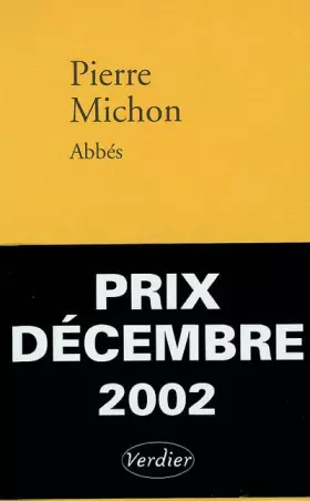 Couverture du produit · Abbés - Prix Décembre 2002