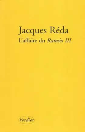Couverture du produit · L'Affaire du Ramses III