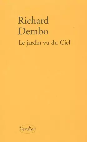 Couverture du produit · Le jardin vu du Ciel