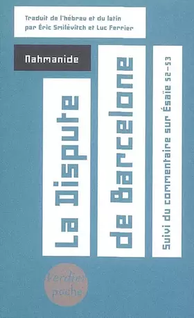Couverture du produit · La dispute de Barcelone