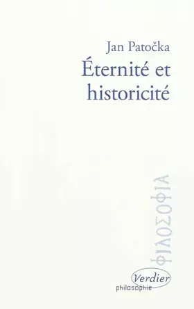 Couverture du produit · Éternite et historicité (0000)
