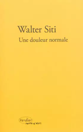 Couverture du produit · Une douleur normale (0000)