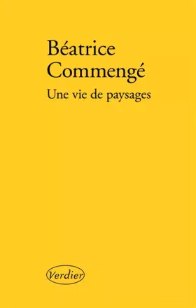 Couverture du produit · Une vie de paysages