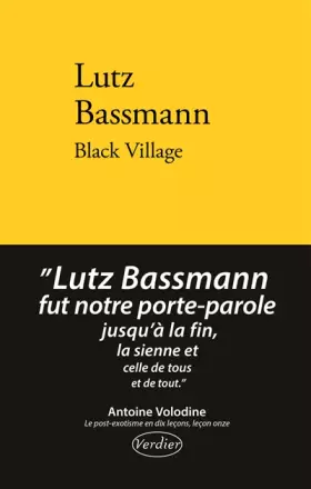 Couverture du produit · Black village