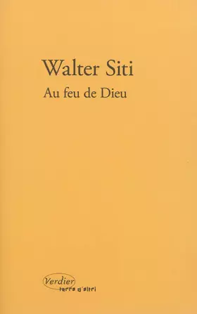 Couverture du produit · Au feu de Dieu