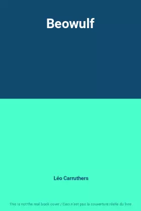 Couverture du produit · Beowulf