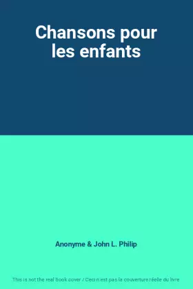 Couverture du produit · Chansons pour les enfants