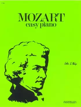 Couverture du produit · Partition: Mozart easy piano