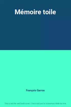 Couverture du produit · Mémoire toile