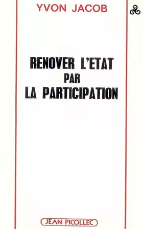 Couverture du produit · Rénover l'état par la participation