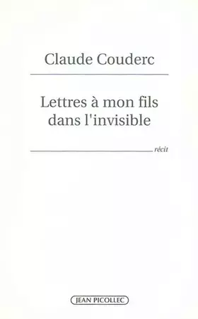 Couverture du produit · Lettres à mon fils dans l'invisible