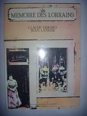 Couverture du produit · Mémoire des lorrains 060697