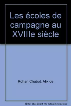 Couverture du produit · Les ecoles de campagne