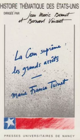 Couverture du produit · Cour supreme : les grands arrets (la)