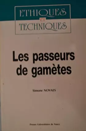 Couverture du produit · Passeurs de gametes