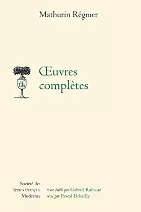 Couverture du produit · Oeuvres complètes