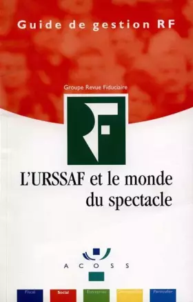 Couverture du produit · L'URSSAF et le monde du spectacle