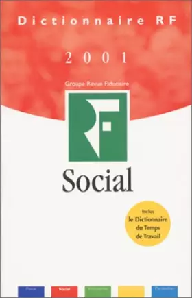 Couverture du produit · Dictionnaire social 2001
