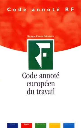 Couverture du produit · Code annoté européen du travail