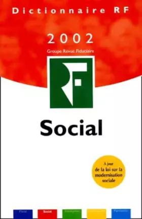 Couverture du produit · Dictionnaire Social 2002