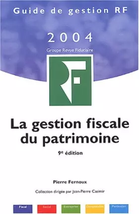 Couverture du produit · La gestion fiscale du patrimoine