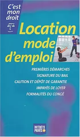 Couverture du produit · Location mode d'emploi