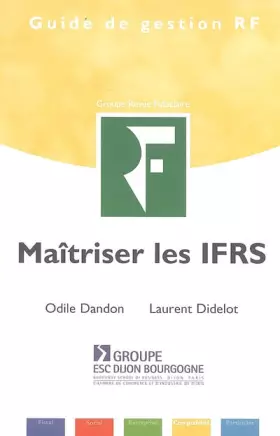 Couverture du produit · Maîtriser les IFRS