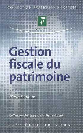 Couverture du produit · Gestion fiscale du patrimoine
