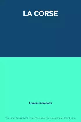 Couverture du produit · LA CORSE