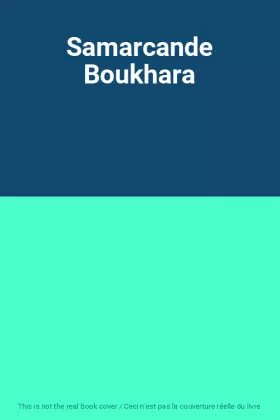 Couverture du produit · Samarcande Boukhara