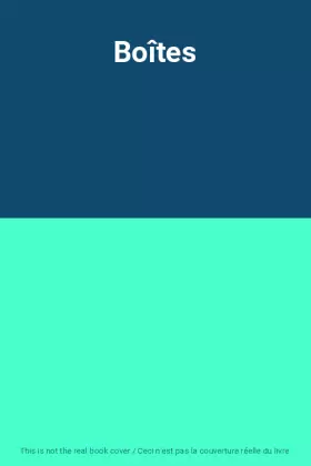 Couverture du produit · Boîtes