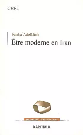 Couverture du produit · Être moderne en Iran