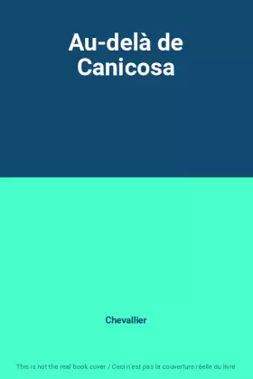 Couverture du produit · Au-delà de Canicosa