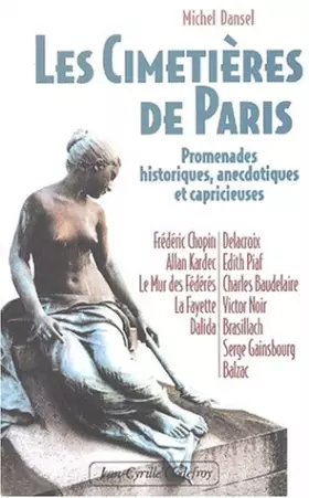 Couverture du produit · Les cimetières de Paris