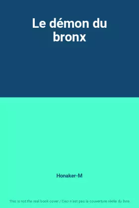 Couverture du produit · Le démon du bronx