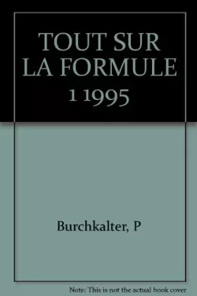 Couverture du produit · Tout sur la Formule 1, 1995