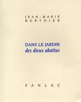 Couverture du produit · Dans le jardin des dieux abattus