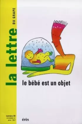Couverture du produit · Le Bébé est un objet