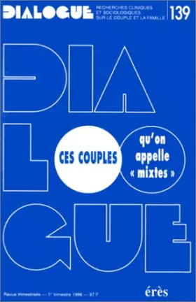 Couverture du produit · Ces couples qu'on appelle mixtes