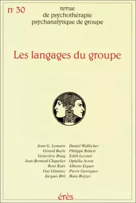 Couverture du produit · Langages du groupe