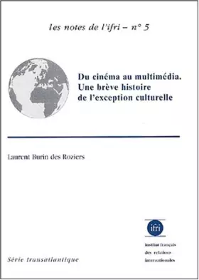 Couverture du produit · Notes de l'IFRI, tome 5